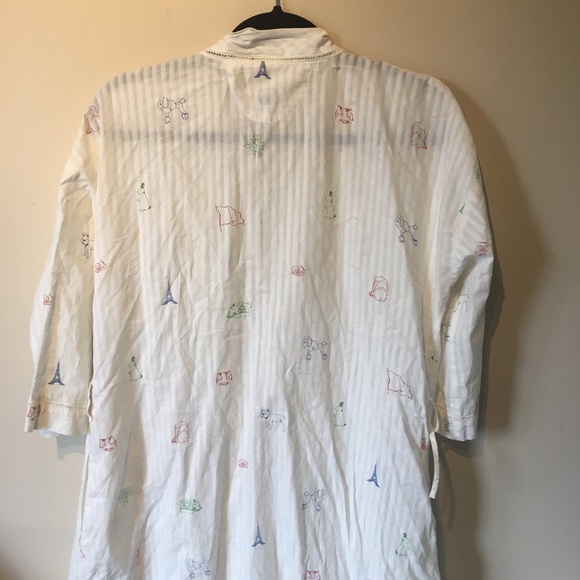 By elosise size medium cream coloured robe. - Picture 6 of 7